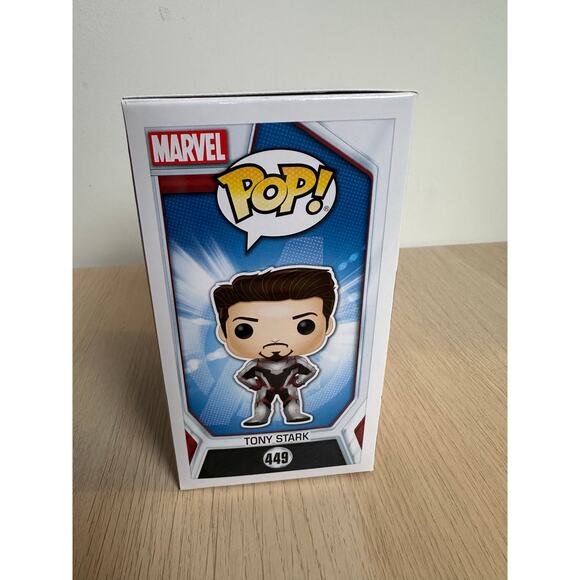 Funko Pop! Tony Stark Vinyl Figure 449 Avengers End Game-New - Picture 4 of 5